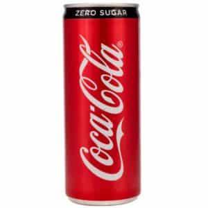 Coke zero can