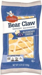 Cloverhill Bear claw danish