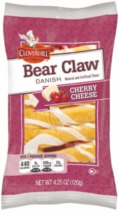 Cloverhill Bear claw danish