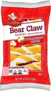 Cloverhill Bear claw danish