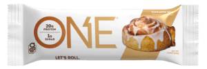 One Bar Cinnamon roll