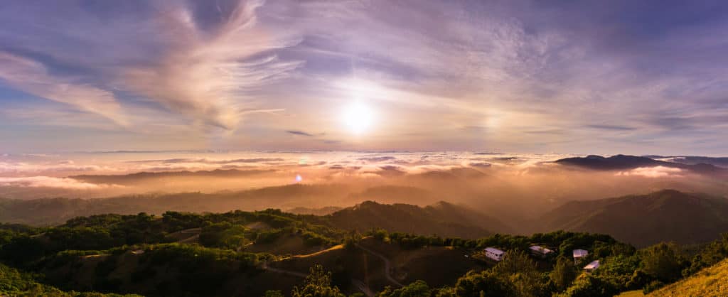 Arial View of Santa Clara County