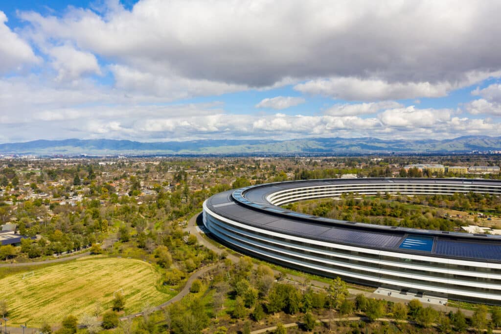 cupertino views - apple campus - vending in cupertino