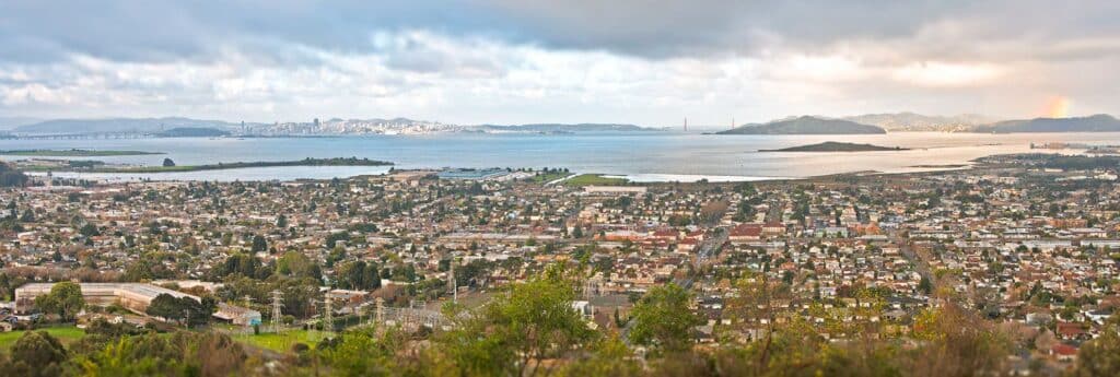 El Cerrito from the hills, el cerrito, ca - munch vending