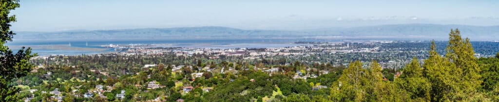 menlo park, silicon valley - sf bay area - panoramic  views - vedning in menlo park - munch vending