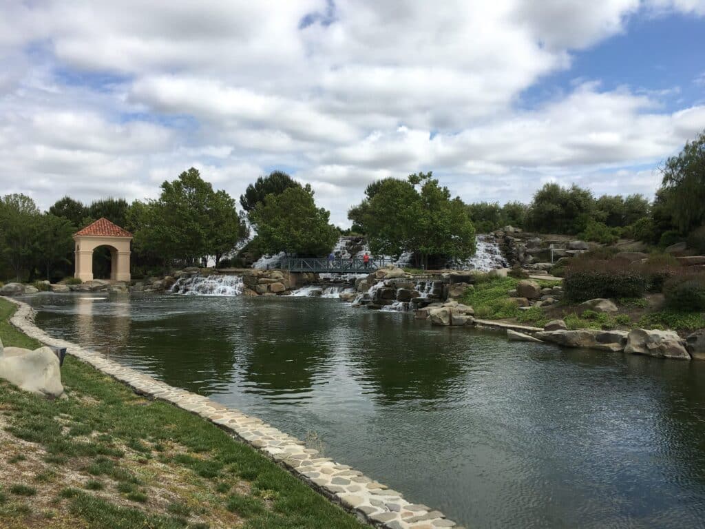 san ramon waterfall park - san ramon ca - munch vending